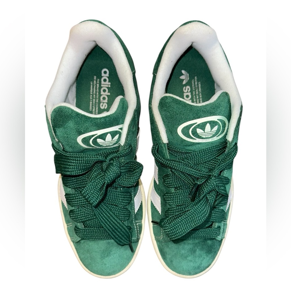 Adidas Campus 00s Originals Dark Green/Cloud White Men’s Size 7 Women’s Size 8.5 - Picture 6 of 8